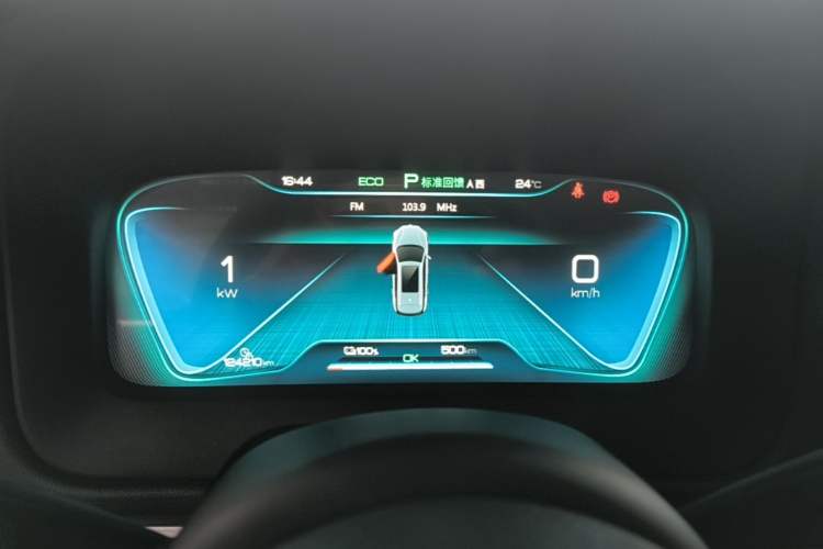 Used BYD Tang New Energy 2019 EV600D Four-Wheel Drive Smart Connect Genesis Edition Instrument Cluster