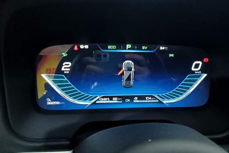 Used BYD Tang New Energy 2019 DM 2.0T All-Wheel Drive Smart Connect & Enjoyment Model 6 Seats China VI Standard Instrument Cluster