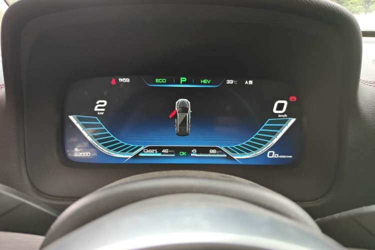 Used BYD Tang New Energy 2019 DM 2.0T All-Wheel Drive Smart Connectivity Enjoyment Model 7 Seats China VI Standard Instrument Cluster