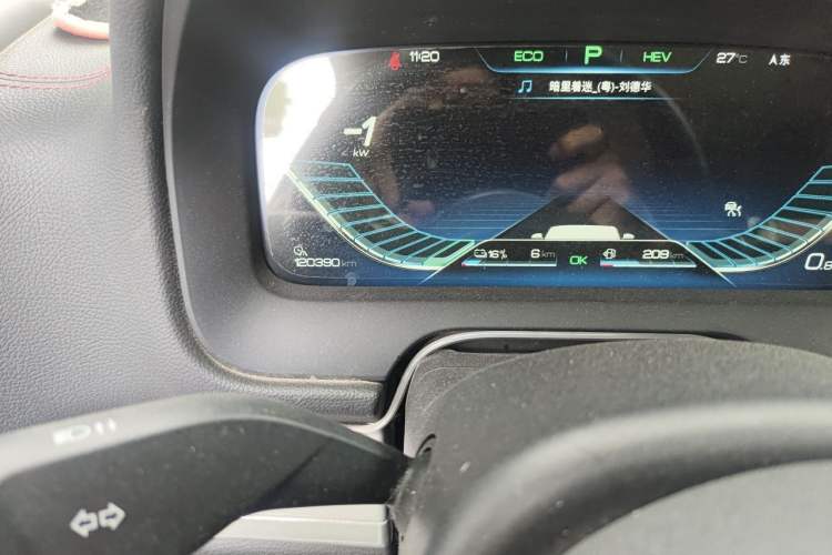 Used BYD Tang New Energy 2019 DM 2.0T All-Wheel Drive Smart Connectivity Enjoyment Model 7 Seats China VI Standard Odometer Close Up