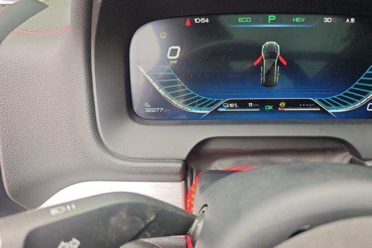 Used BYD Tang New Energy 2019 DM 2.0T All-Wheel Drive Connected Leading Model 7 Seats China VI Standard Odometer Close Up