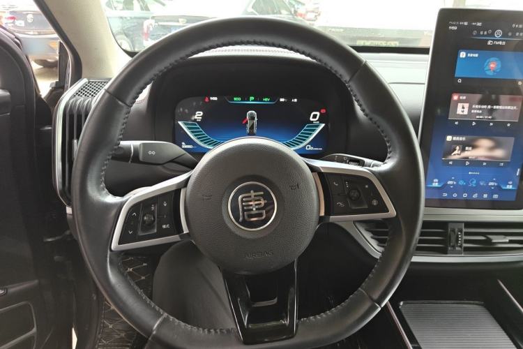 Used BYD Tang New Energy 2019 DM 2.0T All-Wheel Drive Smart Connectivity Enjoyment Model 7 Seats China VI Standard Steering Wheel