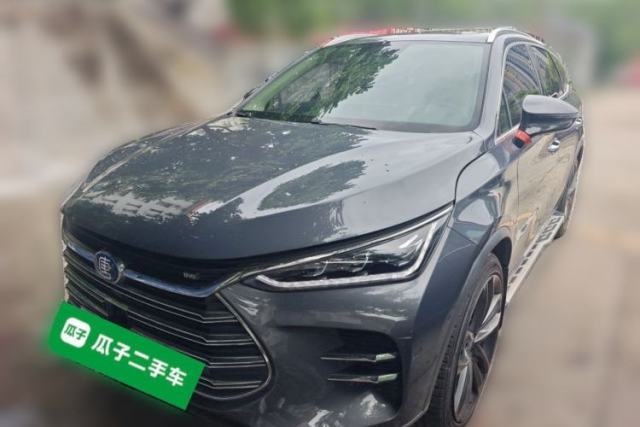 Used BYD Tang New Energy 2019 DM 2.0T All-Wheel Drive Connected Leading Model 7 Seats China VI Standard