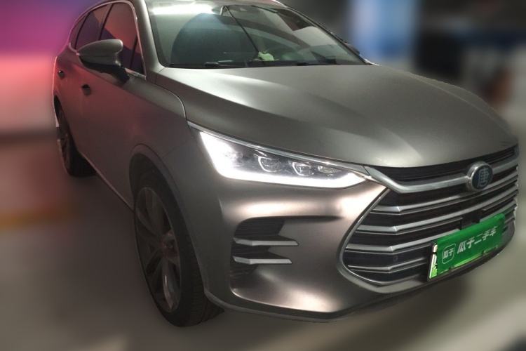 Used BYD Tang New Energy 2019 DM 2.0T All-Wheel Drive Connected Innovation Edition 7 Seats China VI Standard Front Right 45 Deg