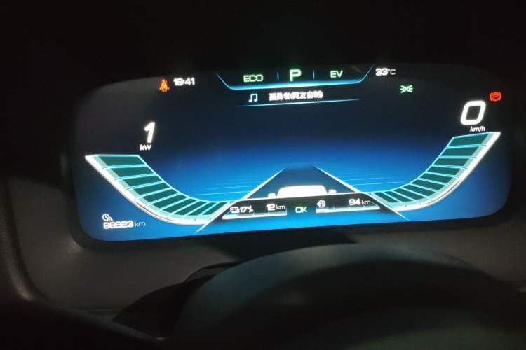 Used BYD Tang New Energy 2019 DM 2.0T All-Wheel Drive Connected Innovation Edition 7 Seats China VI Standard Instrument Cluster