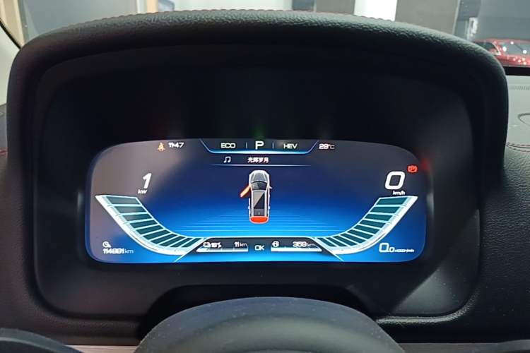 Used BYD Tang New Energy 2019 DM 2.0T All-Wheel Drive Connected Innovation Edition 7 Seats China VI Standard Instrument Cluster