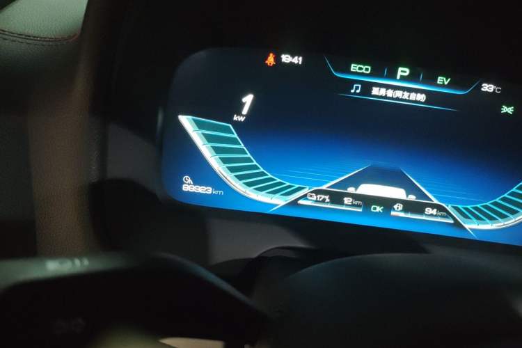 Used BYD Tang New Energy 2019 DM 2.0T All-Wheel Drive Connected Innovation Edition 7 Seats China VI Standard Odometer Close Up