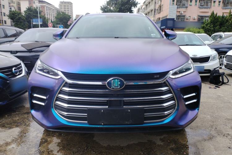 Used BYD Tang New Energy 2019 DM 2.0T All-Wheel Drive Smart Connectivity Enjoyment Model 7 Seats China VI Standard Front