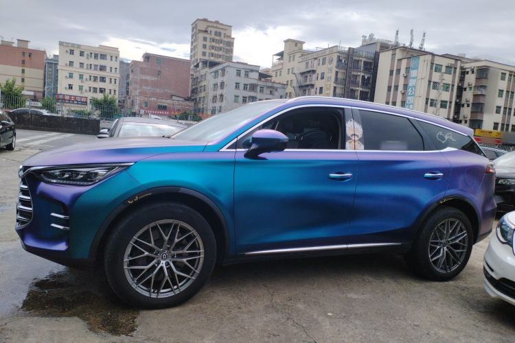 Used BYD Tang New Energy 2019 DM 2.0T All-Wheel Drive Smart Connectivity Enjoyment Model 7 Seats China VI Standard Left Side