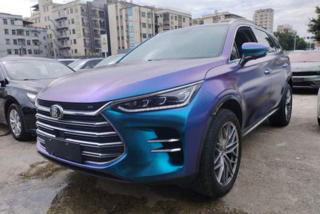 Used BYD Tang New Energy 2019 DM 2.0T All-Wheel Drive Smart Connectivity Enjoyment Model 7 Seats China VI Standard