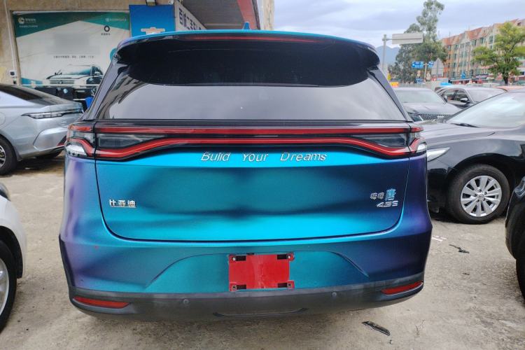 Used BYD Tang New Energy 2019 DM 2.0T All-Wheel Drive Smart Connectivity Enjoyment Model 7 Seats China VI Standard Rear