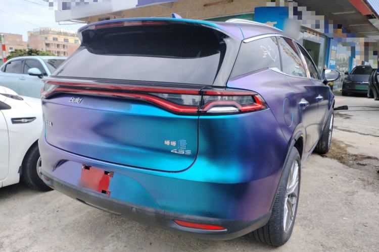 Used BYD Tang New Energy 2019 DM 2.0T All-Wheel Drive Smart Connectivity Enjoyment Model 7 Seats China VI Standard Rear Right 45 Deg