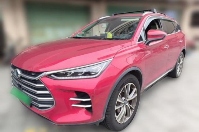 Used BYD Tang New Energy 2019 DM 2.0T All-Wheel Drive Smart Connectivity Enjoyment Model 7 Seats China VI Standard