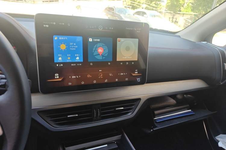 Used BYD Tang New Energy 2019 EV600D Four-Wheel Drive Smart Connect Genesis Edition Audio And AC Panel