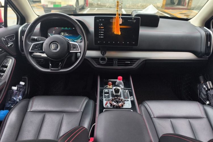 Used BYD Tang New Energy 2019 DM 2.0T All-Wheel Drive Smart Connectivity Enjoyment Model 7 Seats China VI Standard Center Console