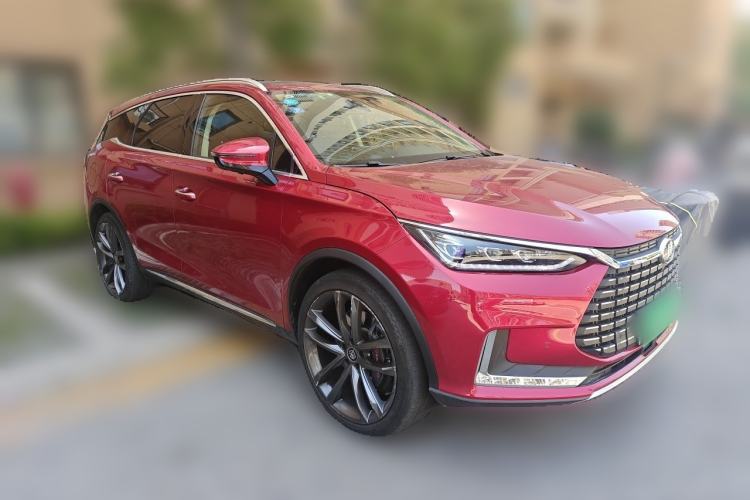 Used BYD Tang New Energy 2019 EV600D Four-Wheel Drive Smart Connect Genesis Edition Front Right 45 Deg