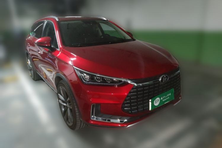 Used BYD Tang New Energy 2019 EV600D Four-Wheel Drive Smart Connectivity Leading Model Front Right 45 Deg