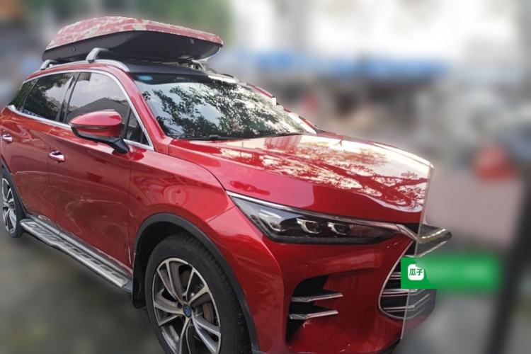 Used BYD Tang New Energy 2019 DM 2.0T All-Wheel Drive Smart Connectivity Enjoyment Model 7 Seats China VI Standard Front Right 45 Deg