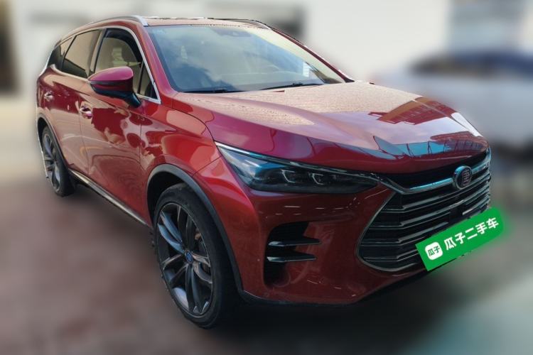 Used BYD Tang New Energy 2019 DM 2.0T All-Wheel Drive Connected Innovation Edition 7 Seats China VI Standard Front Right 45 Deg