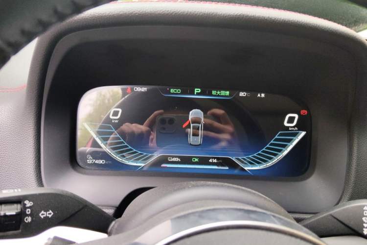 Used BYD Tang New Energy 2019 EV600D Four-Wheel Drive Smart Connectivity Leading Model Instrument Cluster