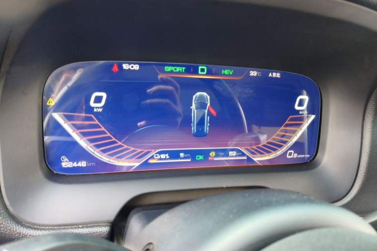 Used BYD Tang New Energy 2019 DM 2.0T All-Wheel Drive Connected Innovation Edition 7 Seats China VI Standard Instrument Cluster