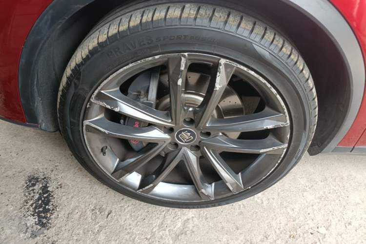 Used BYD Tang New Energy 2019 EV600D Four-Wheel Drive Smart Connectivity Leading Model Left Front Wheel Hub