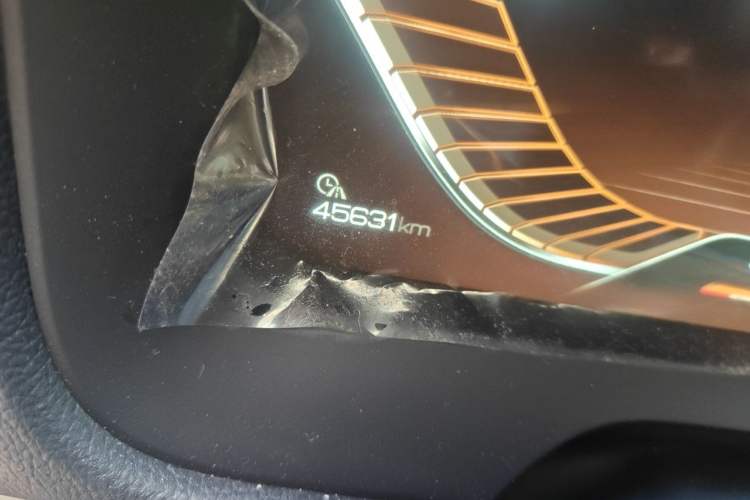 Used BYD Tang New Energy 2019 EV600D Four-Wheel Drive Smart Connect Genesis Edition Odometer Close Up