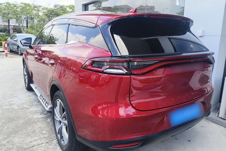 Used BYD Tang New Energy 2019 DM 2.0T All-Wheel Drive Smart Connectivity Enjoyment Model 7 Seats China VI Standard Rear Left 45 Deg