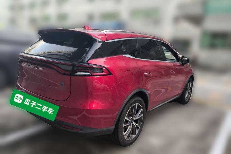 Used BYD Tang New Energy 2019 DM 2.0T All-Wheel Drive Smart Connectivity Enjoyment Model 7 Seats China VI Standard Rear Right 45 Deg