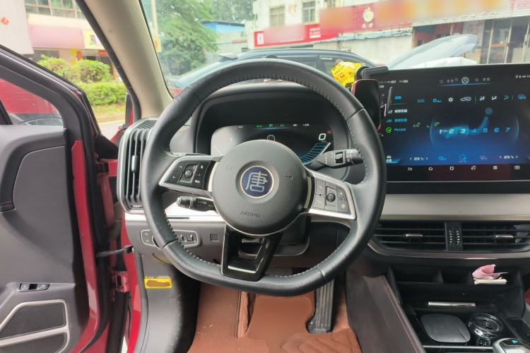 Used BYD Tang New Energy 2019 DM 2.0T All-Wheel Drive Smart Connectivity Enjoyment Model 7 Seats China VI Standard Steering Wheel
