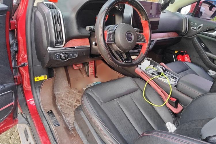 Used BYD Tang New Energy 2019 DM 2.0T All-Wheel Drive Smart Connectivity Enjoyment Model 7 Seats China VI Standard Steering Wheel