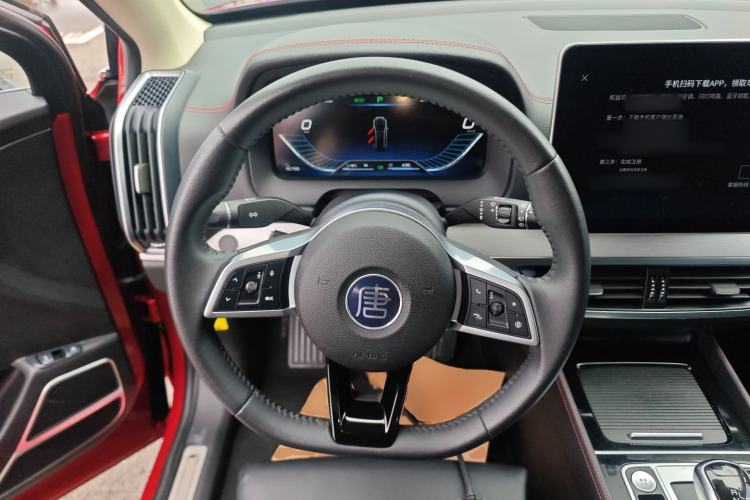 Used BYD Tang New Energy 2019 DM 2.0T All-Wheel Drive Connected Innovation Edition 7 Seats China VI Standard Steering Wheel