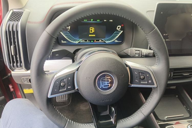 Used BYD Tang New Energy 2019 DM 2.0T All-Wheel Drive Smart Connectivity Enjoyment Model 7 Seats China VI Standard Steering Wheel