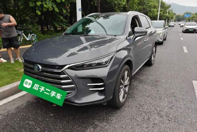 Used BYD Tang New Energy 2019 DM 2.0T All-Wheel Drive Smart Connectivity Enjoyment Model 7 Seats China VI Standard