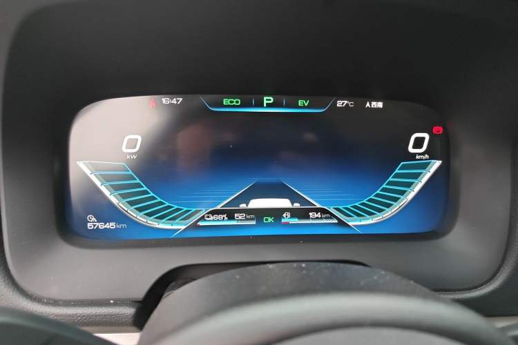 Used BYD Tang New Energy 2019 DM 2.0T All-Wheel Drive Smart Connectivity Enjoyment Model 7 Seats China VI Standard Instrument Cluster