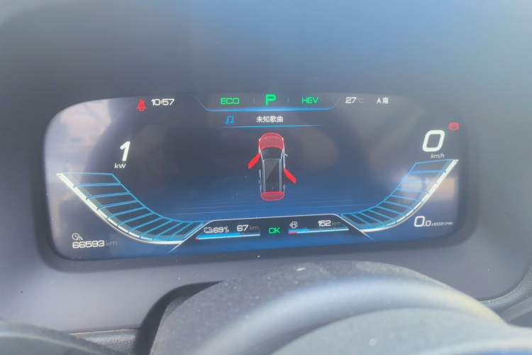 Used BYD Tang New Energy 2019 DM 2.0T All-Wheel Drive Connected Leading Model 7 Seats China VI Standard Instrument Cluster