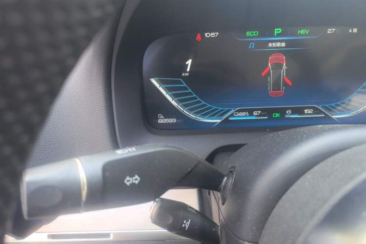 Used BYD Tang New Energy 2019 DM 2.0T All-Wheel Drive Connected Leading Model 7 Seats China VI Standard Odometer Close Up