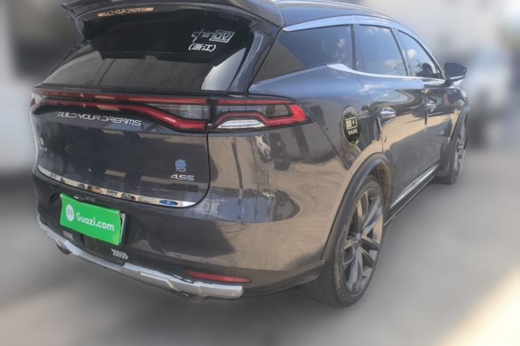 Used BYD Tang New Energy 2019 DM 2.0T All-Wheel Drive Connected Leading Model 7 Seats China VI Standard Rear Right 45 Deg