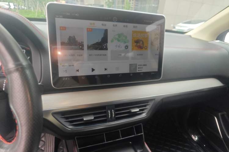 Used BYD Tang New Energy 2019 DM 2.0T All-Wheel Drive Smart Connectivity Enjoyment Model 7 Seats China VI Standard Audio And AC Panel