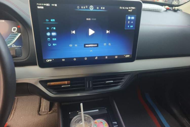 Used BYD Tang New Energy 2019 DM 2.0T All-Wheel Drive Connected Innovation Edition 7 Seats China VI Standard Audio And AC Panel