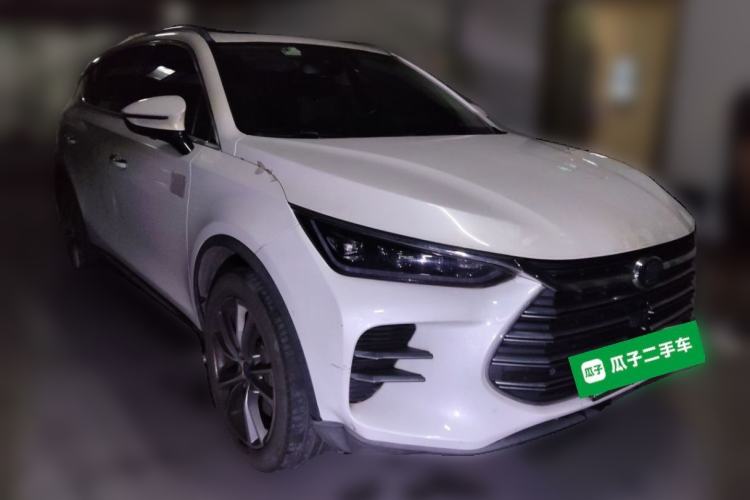 Used BYD Tang New Energy 2019 DM 2.0T All-Wheel Drive Smart Connectivity Enjoyment Model 7 Seats China VI Standard Front Right 45 Deg