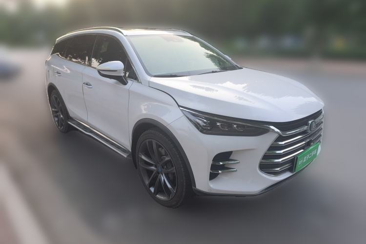 Used BYD Tang New Energy 2019 DM 2.0T All-Wheel Drive Smart Connectivity Enjoyment Model 7 Seats China VI Standard Front Right 45 Deg