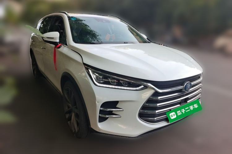 Used BYD Tang New Energy 2019 DM 2.0T All-Wheel Drive Connected Leading Model 7 Seats China VI Standard Front Right 45 Deg