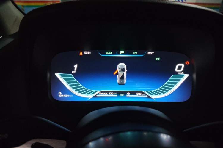 Used BYD Tang New Energy 2019 DM 2.0T All-Wheel Drive Connected Leading Model 7 Seats China VI Standard Instrument Cluster