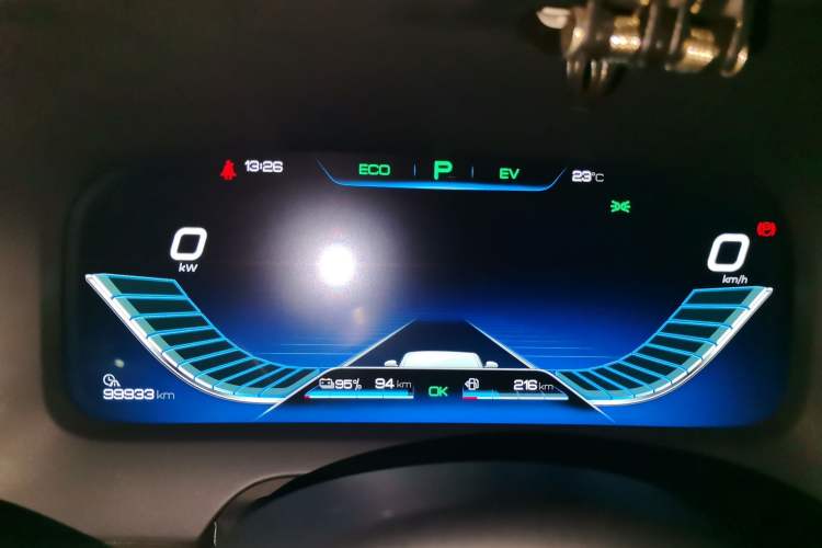 Used BYD Tang New Energy 2019 DM 2.0T All-Wheel Drive Connected Innovation Edition 7 Seats China VI Standard Instrument Cluster
