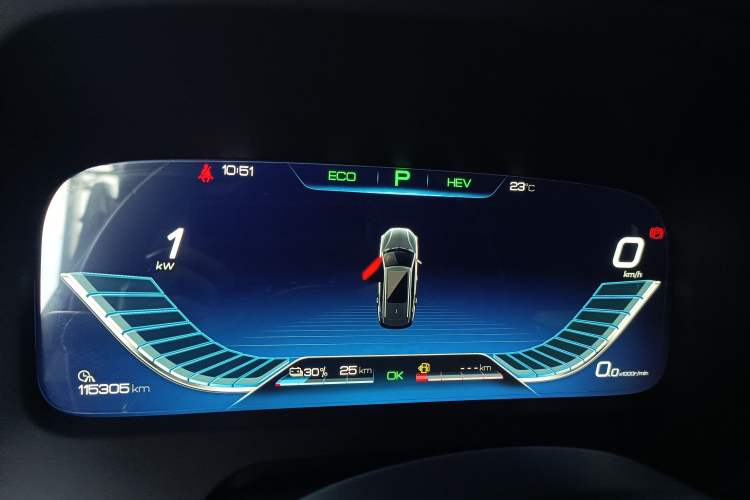 Used BYD Tang New Energy 2019 DM 2.0T All-Wheel Drive Connected Leading Model 7 Seats China VI Standard Instrument Cluster