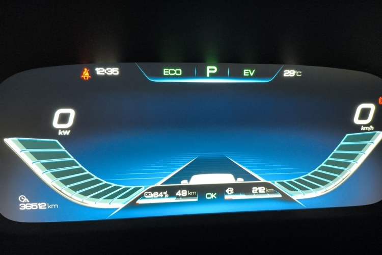 Used BYD Tang New Energy 2019 DM 2.0T All-Wheel Drive Smart Connect & Enjoyment Model 6 Seats China VI Standard Instrument Cluster