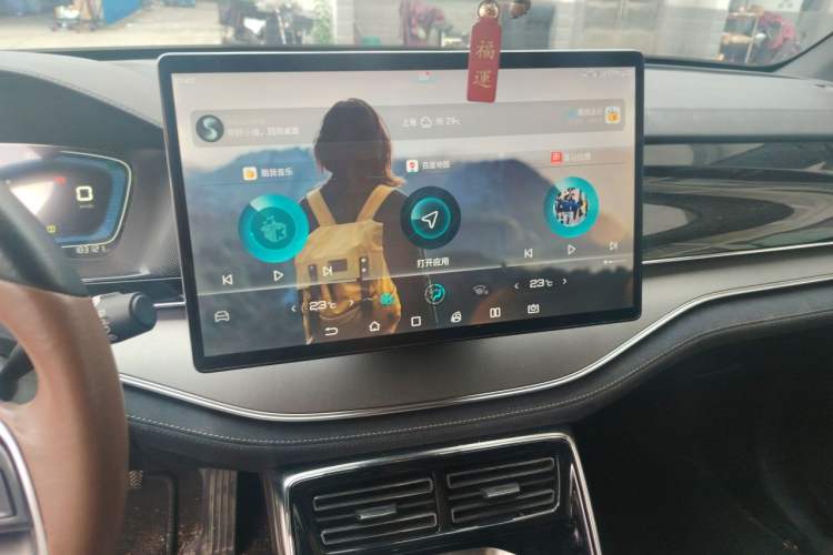 Used BYD Tang New Energy 2020 DM 2.0T Dual-Engine All-Wheel Drive Prestige 7-Seater China VI Standard Audio And AC Panel