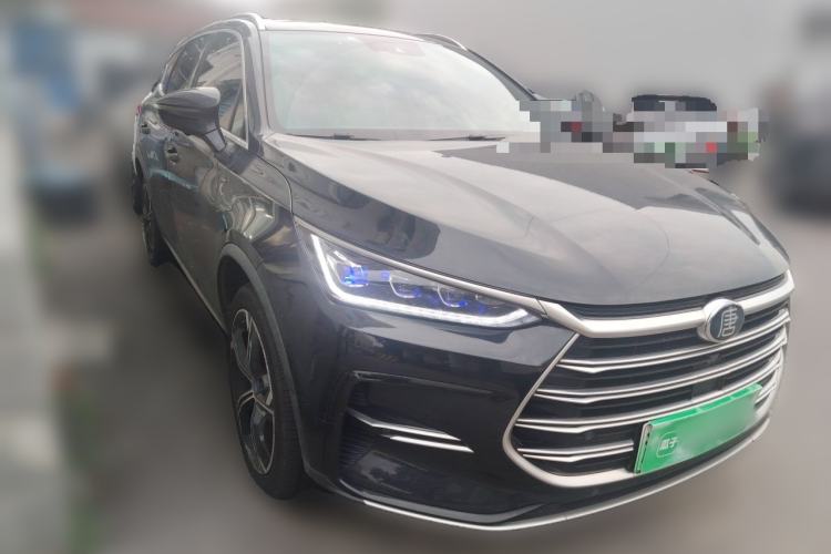 Used BYD Tang New Energy 2020 DM 2.0T Dual-Engine All-Wheel Drive Prestige 7-Seater China VI Standard Front Right 45 Deg