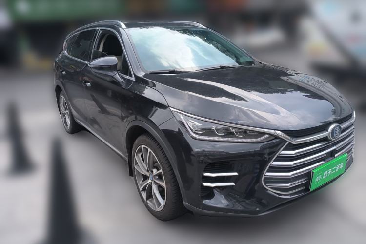Used BYD Tang New Energy 2020 DM 2.0T Dual-Engine All-Wheel Drive Prestige 7-Seater China VI Standard Front Right 45 Deg